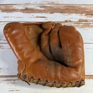 Vintage JC Higgins Curt Simmons Baseball Glove Original 1646 Model RHT